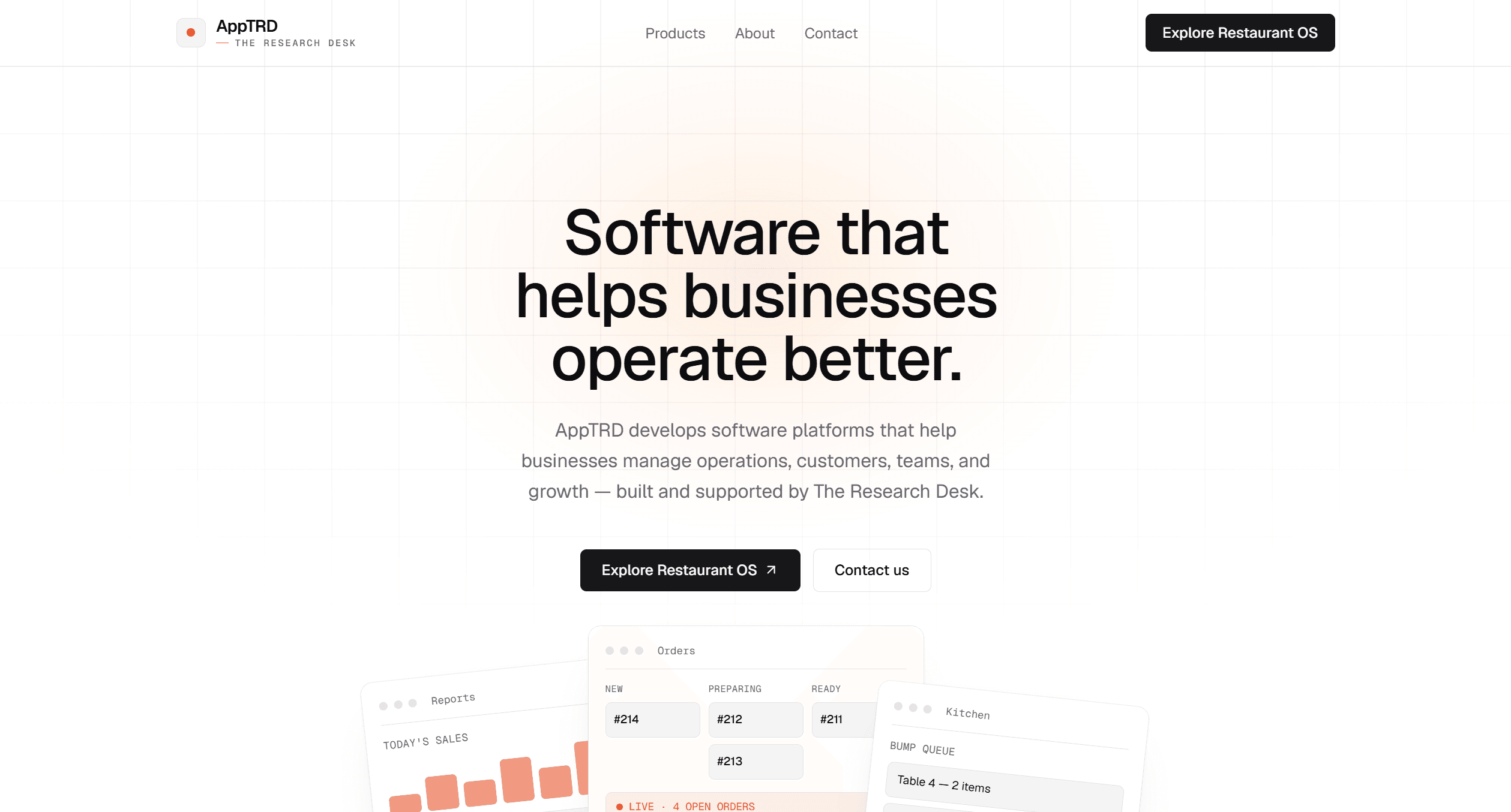 AppTRD website